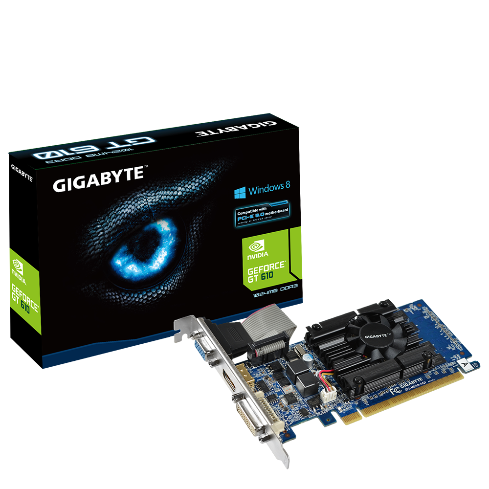 GV-N610-1GI (Rev. 2.0) Overview | Graphics Card - GIGABYTE Global