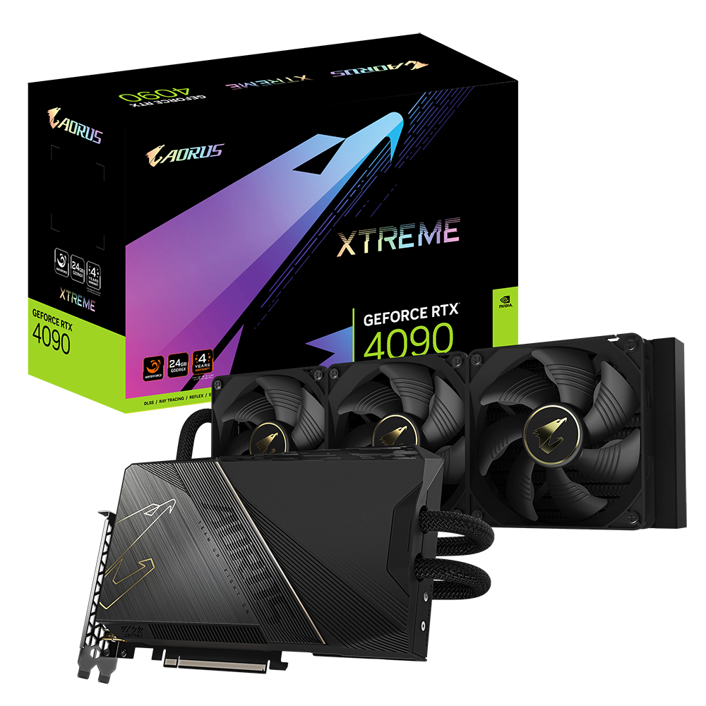 AORUS GeForce RTX™ 4090 XTREME WATERFORCE 24G｜AORUS - GIGABYTE Global