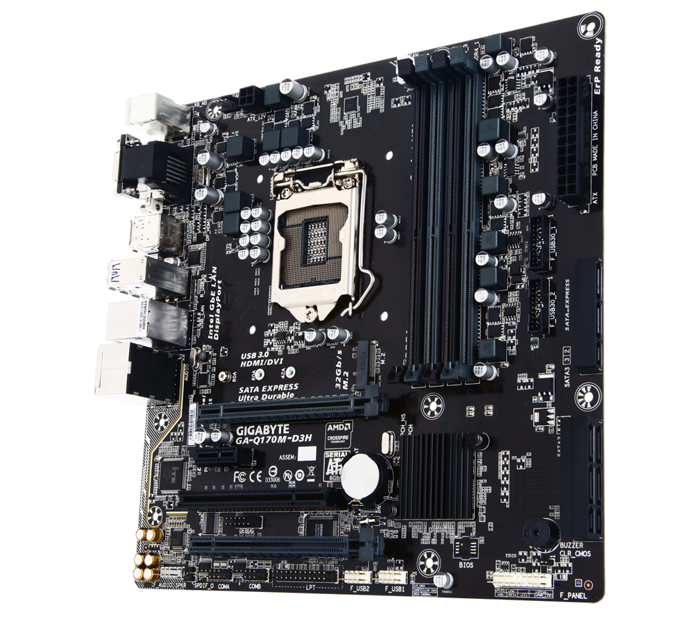 GA-Q170M-D3H｜AORUS - GIGABYTE Global