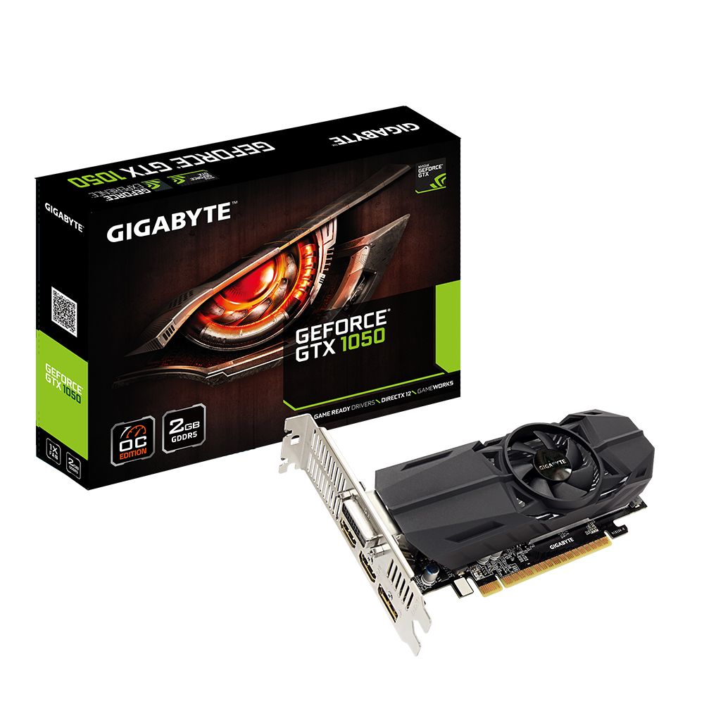 GeForce® GTX 1050 OC Low Profile 2G Key Features | Graphics Card 