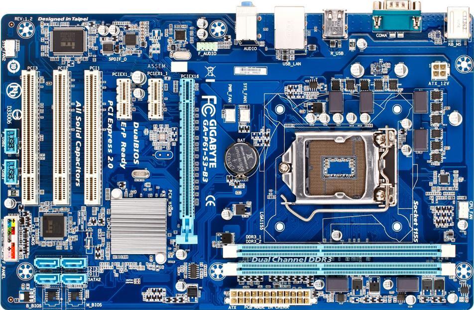 Motherboard - GA-P61-S3-B3