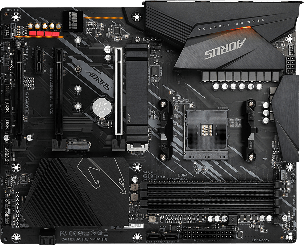 Tarjetas Madre - B550 AORUS ELITE V2