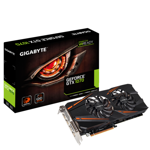 GeForce® GTX 1070 WINDFORCE OC 8G (rev. 1.0) Key Features