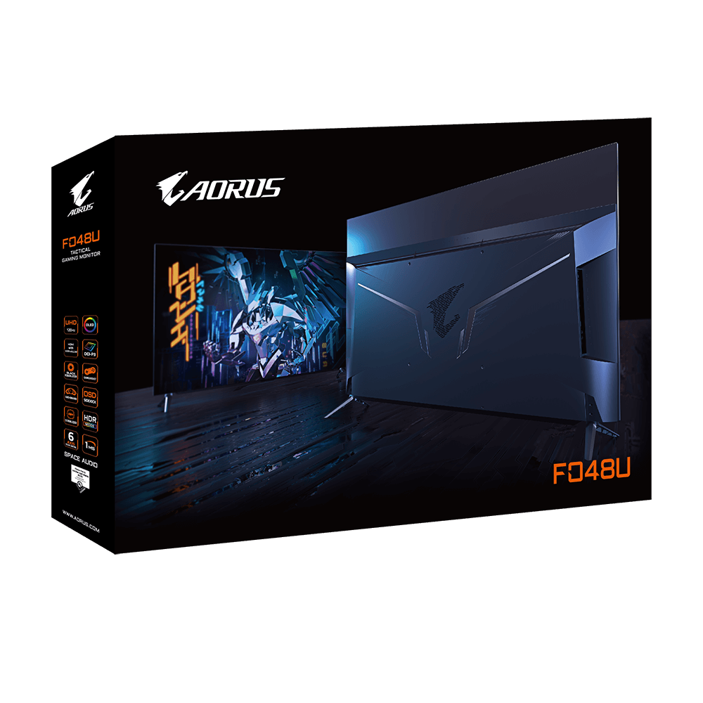 ゲーミングモニター GIGABYTE AORUS FO48U AORUS FO48U Gaming Monitor Key Features | Monitors