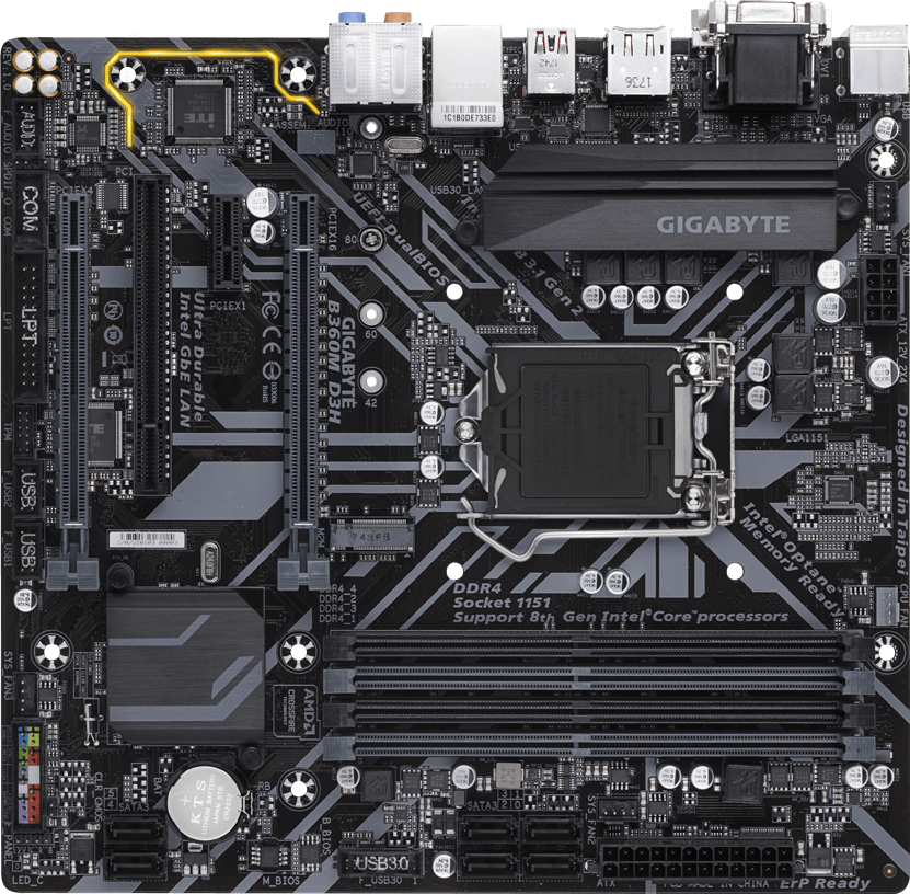 B360M D3H (Rev. 1.0) - GIGABYTE Global