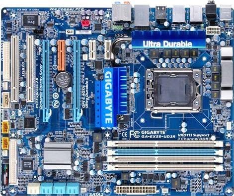 Motherboard - GA-EX58-UD3R-SLI