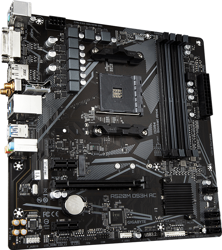 A520M DS3H AC (Rev. 1.x) Motherboard - GIGABYTE U.S.A.