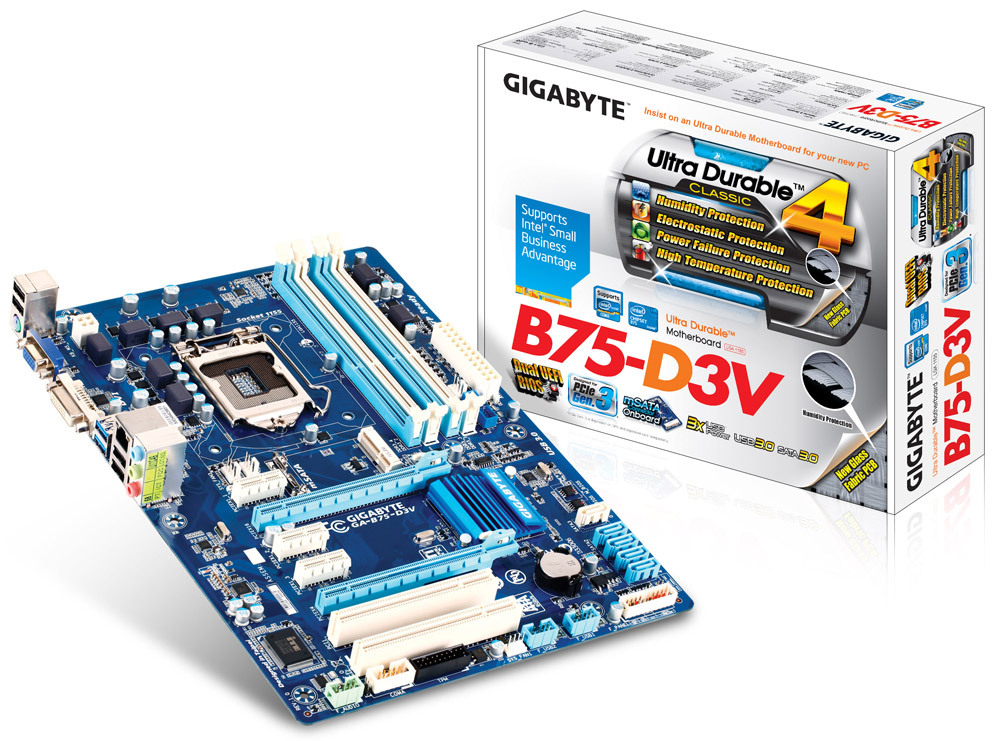 LGA 1155 Socket Intel DDR3 Cartes mères I5 I7 CPU USB3.0 SATA PC Carte mère  pour ordinateur Intel B75 : : Informatique