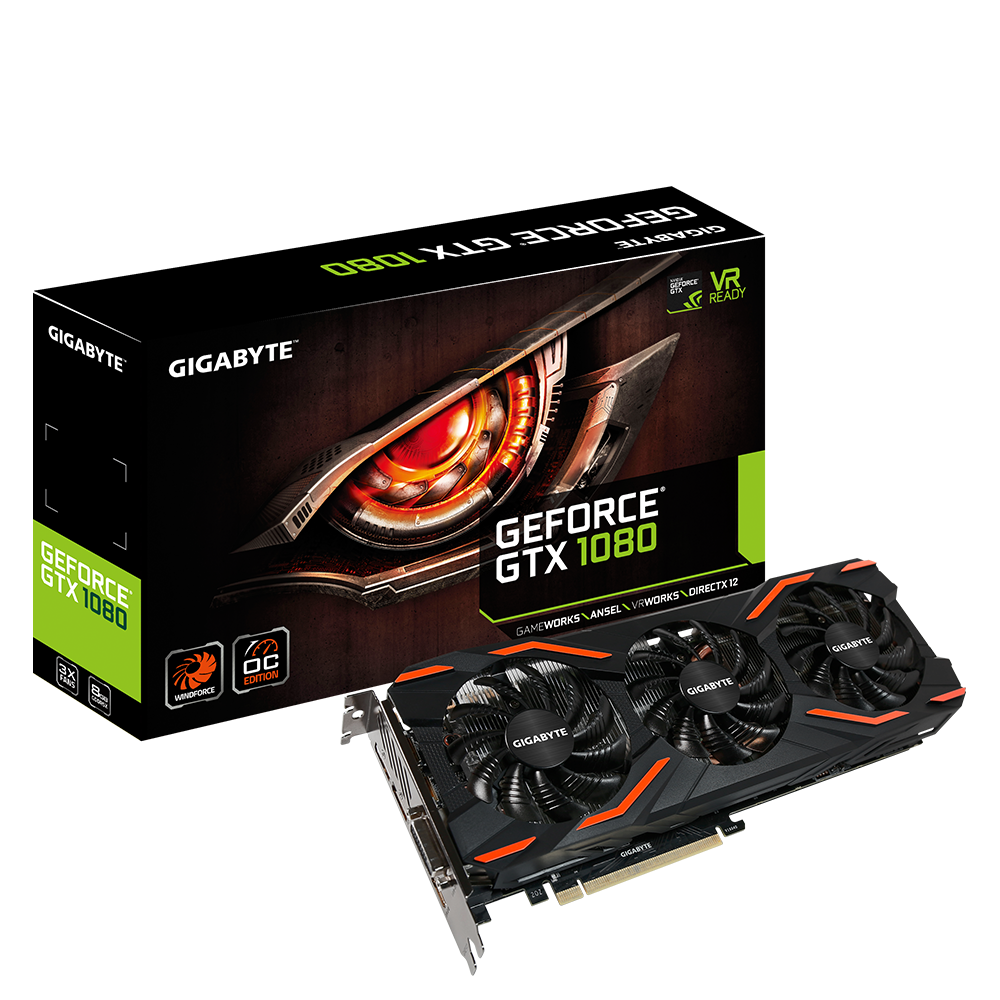 GeForce® GTX 1080 WINDFORCE OC 8G
