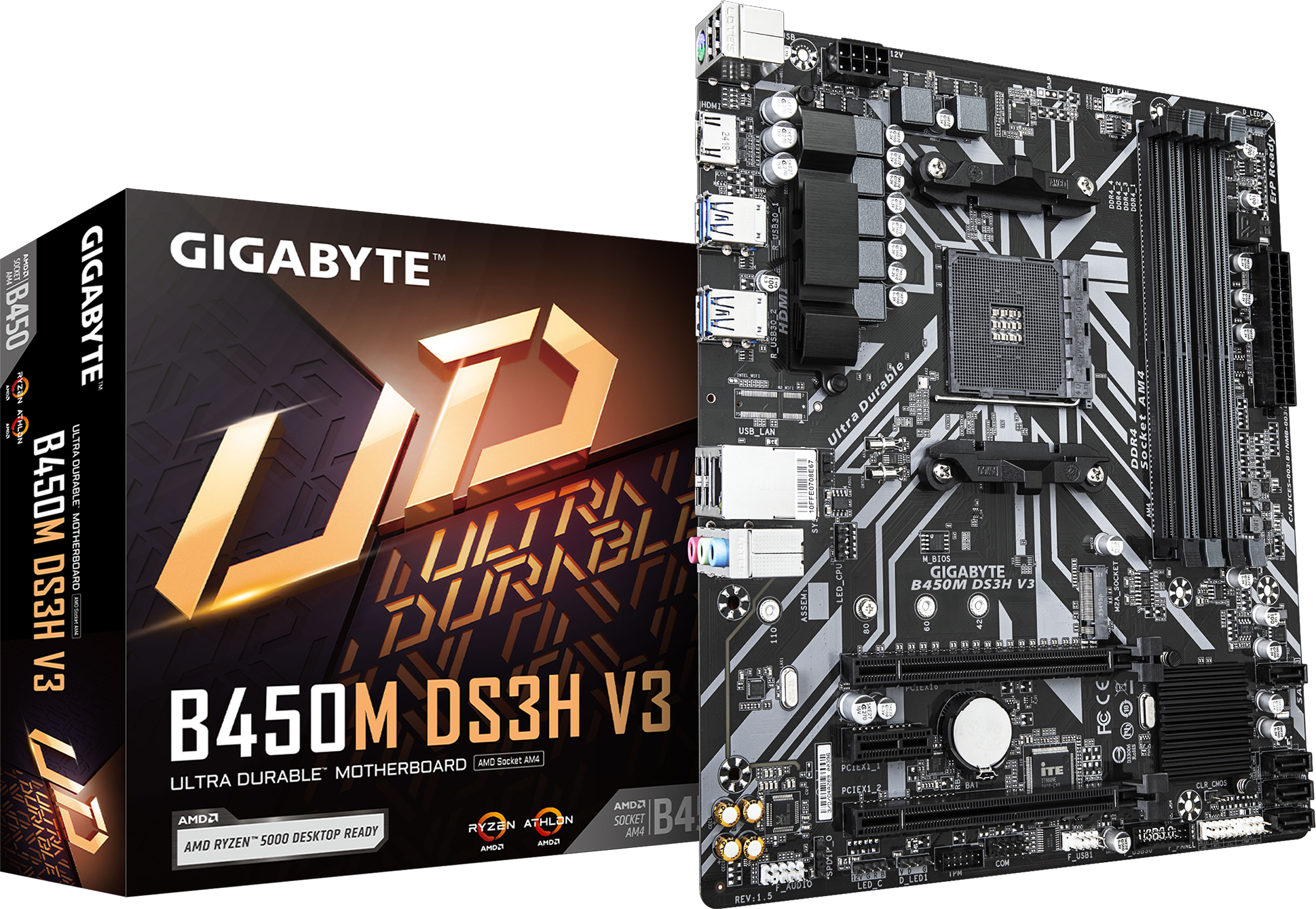 Motherboard - B450M DS3H V3