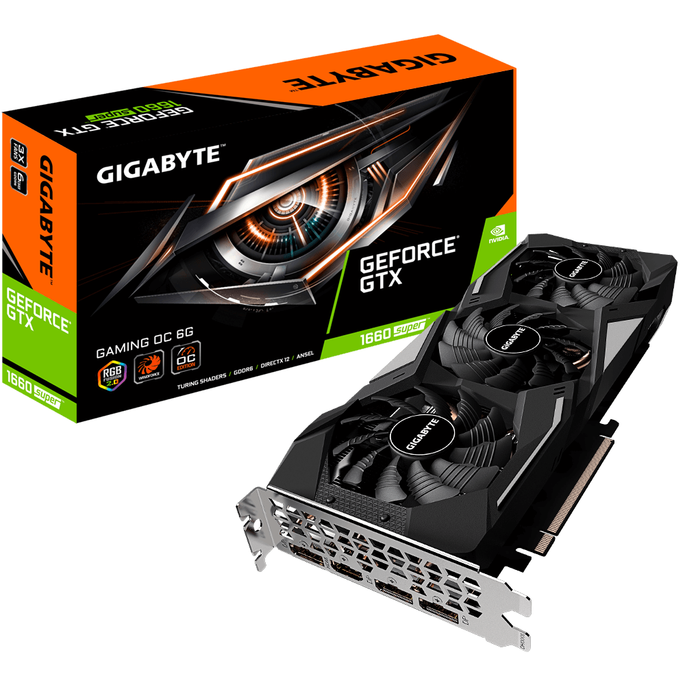 グラフィックボード・グラボ・ビデオカード GIGABYTE GeForce GTX1660 Super OC 6G GeForce® GTX 1660 SUPER™ GAMING OC 6G Key Features | Karty