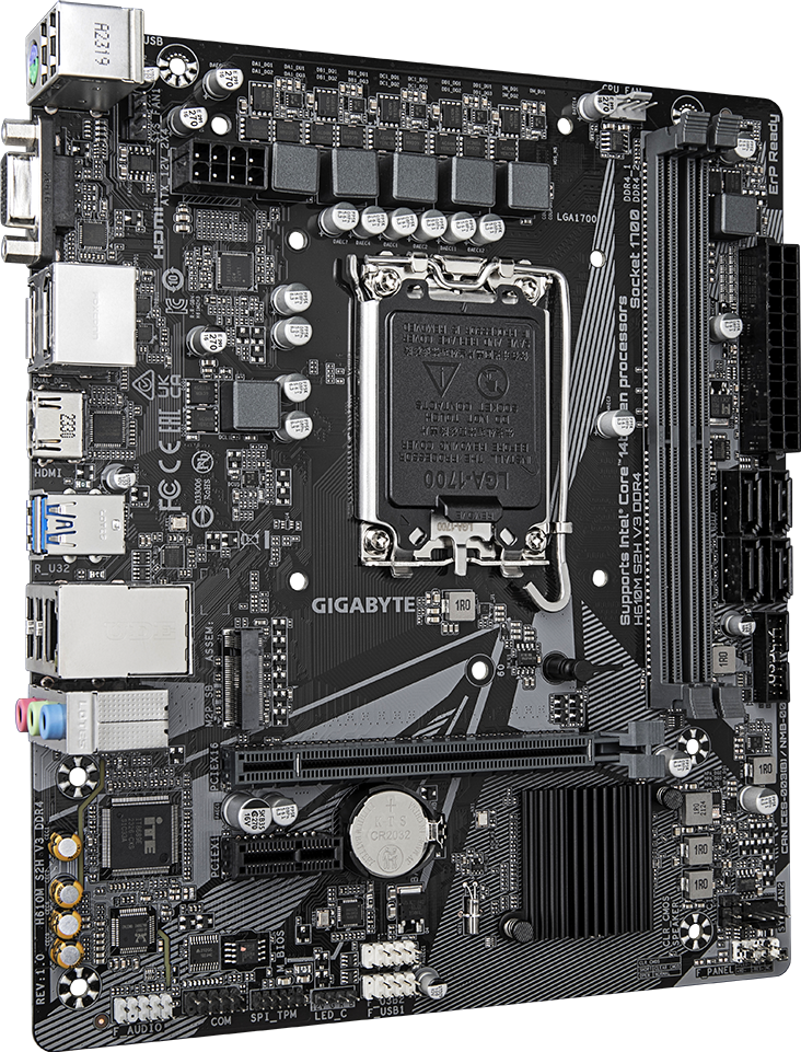 H610M S2H V3 DDR4 (Rev. 1.0) Motherboard - GIGABYTE U.S.A.