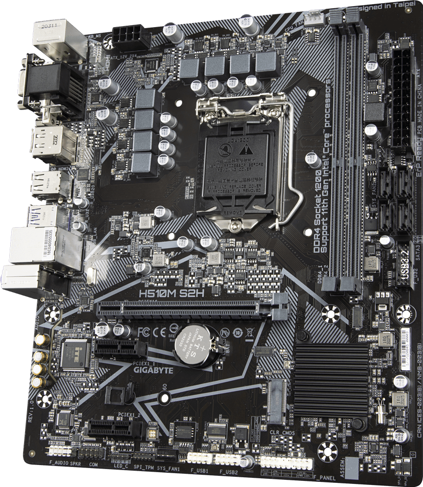 H510M S2H (Rev. 1.0/1.1/1.2) マザーボード - GIGABYTE Japan