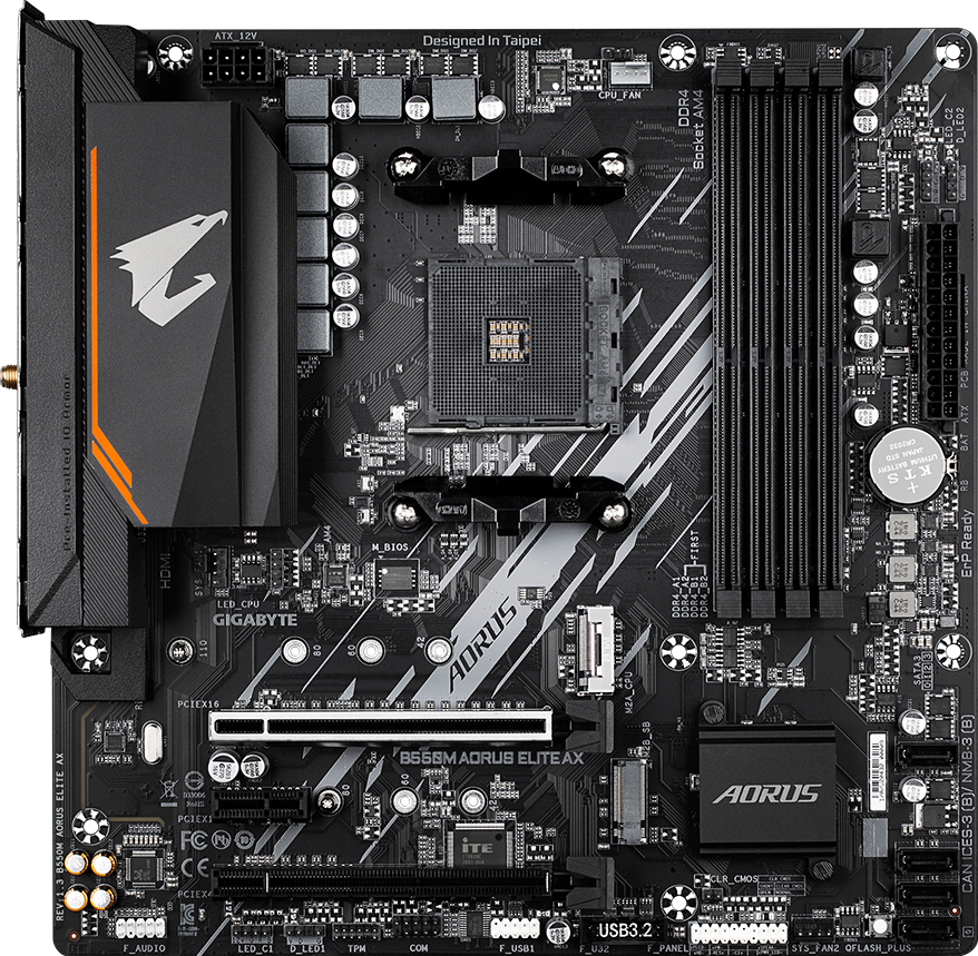 B550M AORUS ELITE AX (Rev. 1.3) Tarjetas Madre - GIGABYTE Latin