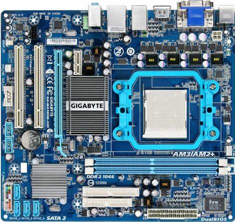 Tarjetas Madre - GA-MA74GM-S2H