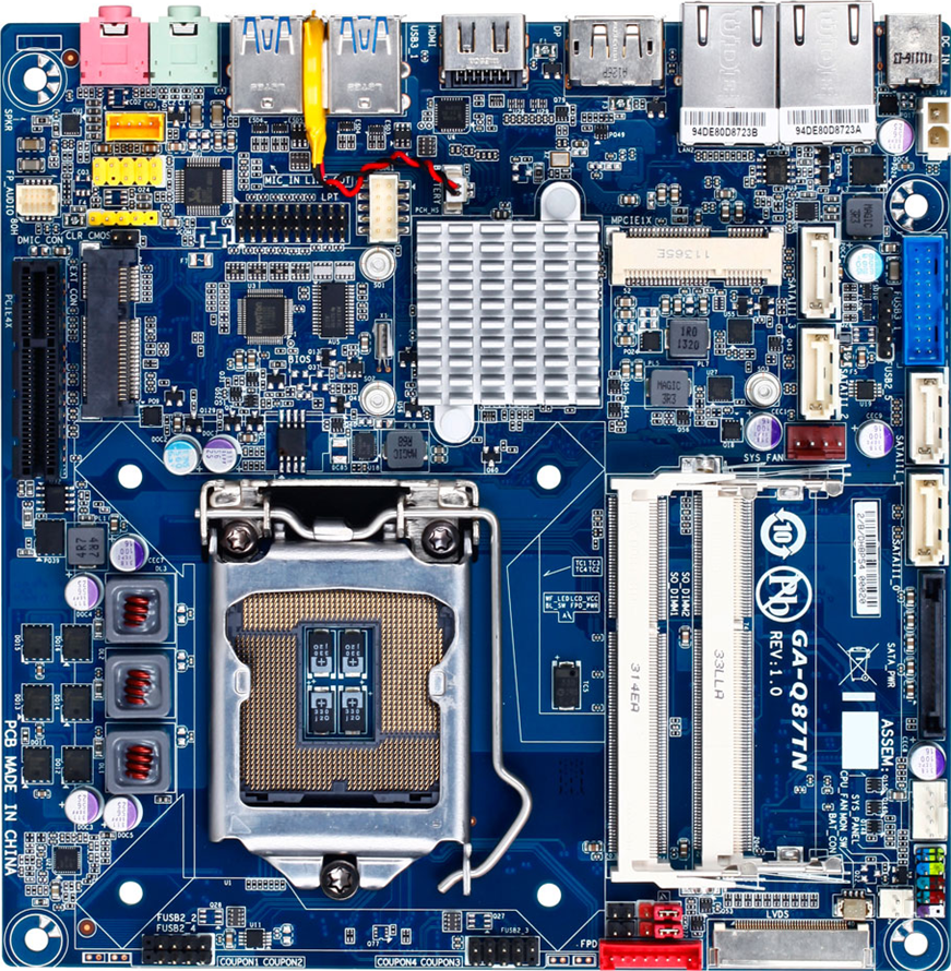 GA-Q87TN (Rev. 1.0) Motherboard - GIGABYTE U.S.A.