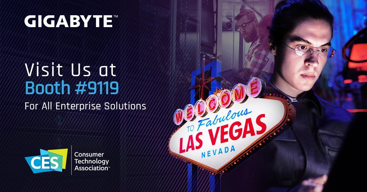 GIGABYTE Shares the Power of Computing with GIGABYTE Solutions at CES 2023