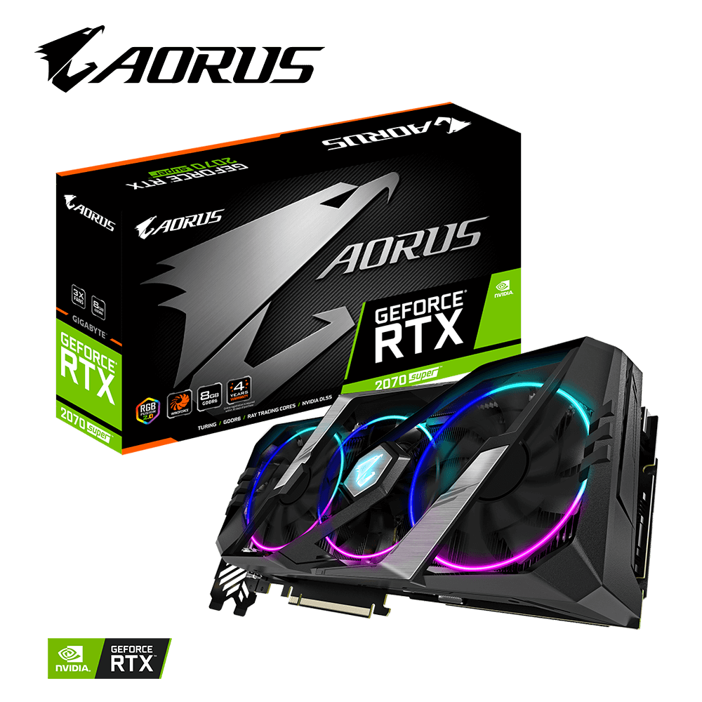 AORUS GeForce® RTX 2070 SUPER™ 8G (rev. 1.0/1.1) 主な特徴