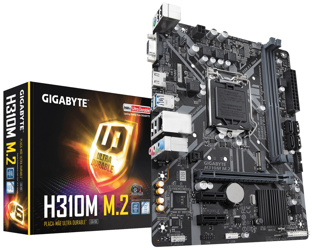 H310M M.2 (rev. 1.0) Características Placasmãe GIGABYTE Brazil