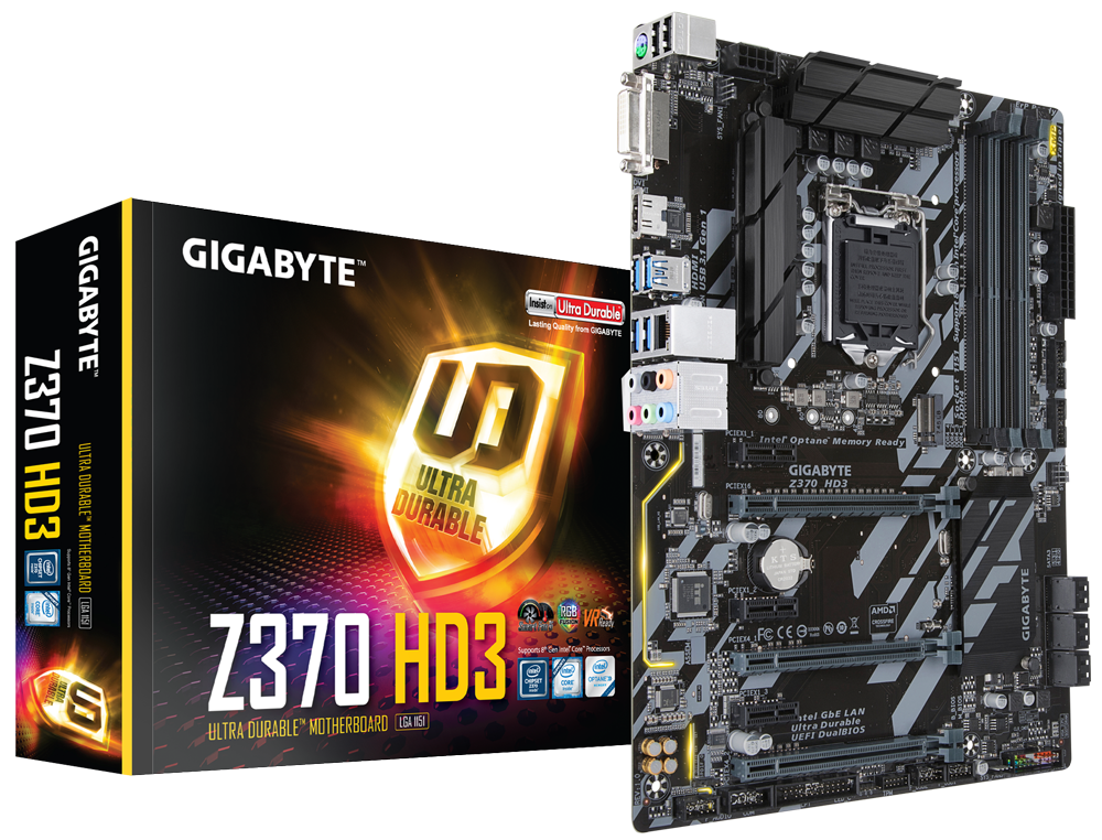 Z370 HD3 (rev. 1.0) Support Motherboard GIGABYTE Global