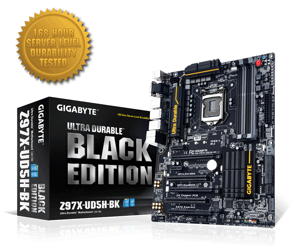 GA-Z97X-UD5H-BK (rev. 1.2) Overview | Motherboard - GIGABYTE Global