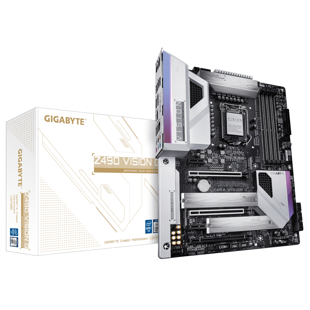 GIGABYTE Z490 VISION G Motherboard｜AORUS - ギガバイト 日本