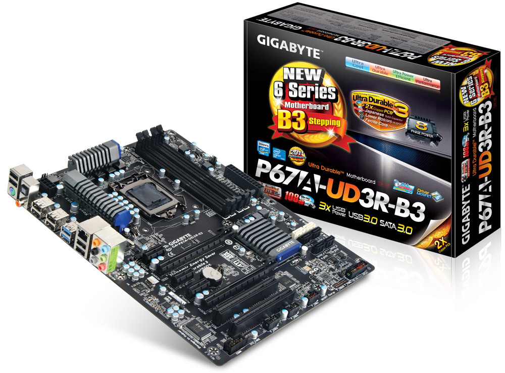 GIGABYTE GA-P67A-UD3R-B3 LGA1155