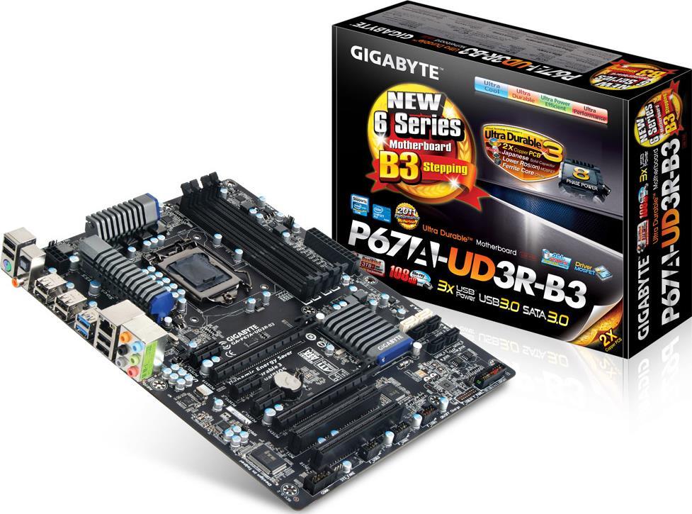 Motherboard - GA-P67A-UD3R-B3