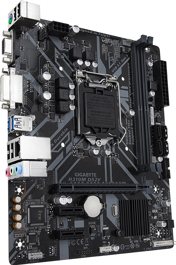 H310M DS2V (Rev. 1.0) 메인보드(M/B) - GIGABYTE Korea