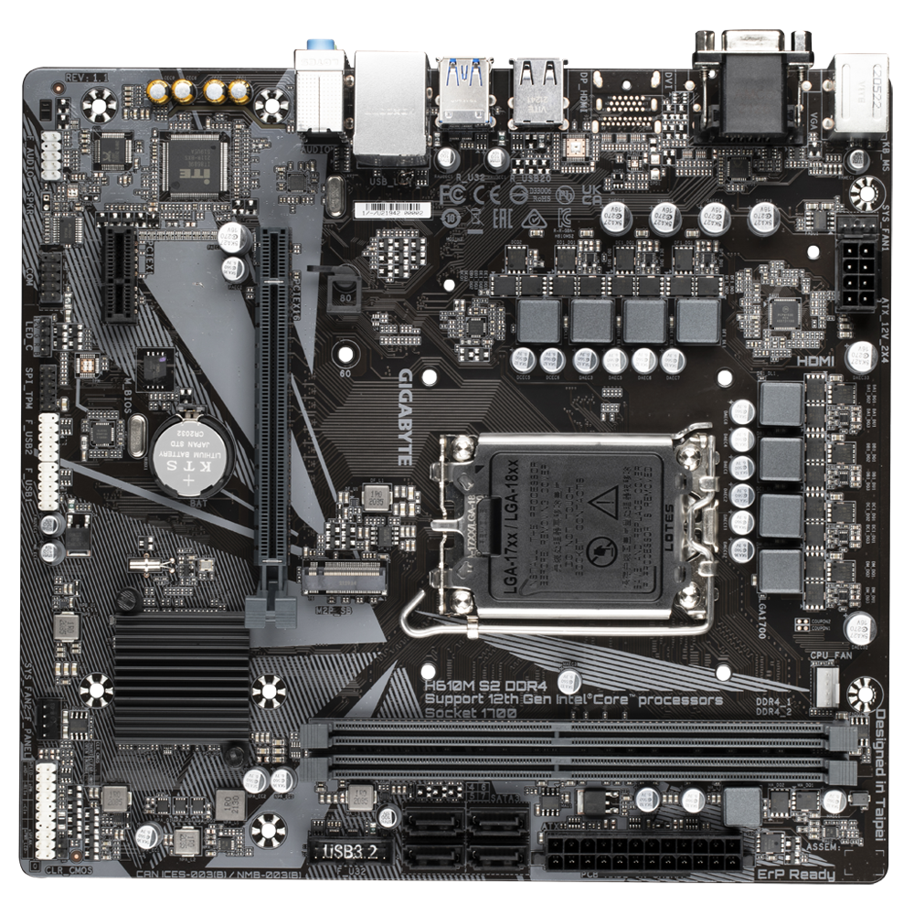 GIGABYTE H610M S2 DDR4 マザーボード Amazon | 【セット買い】GIGABYTE H610M S2 DDR4/A マザーボード