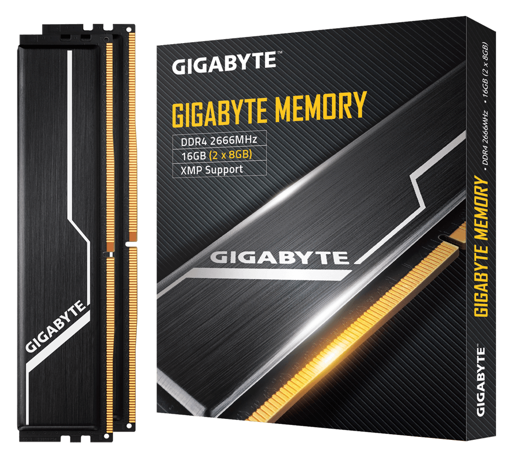 GIGABYTE Memory 16GB (2x8GB) 2666MHz｜AORUS