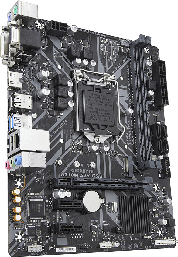 最終【軽作業向け】H310M S2H G4900 SSD Win11 オフィス付 【公式通販】