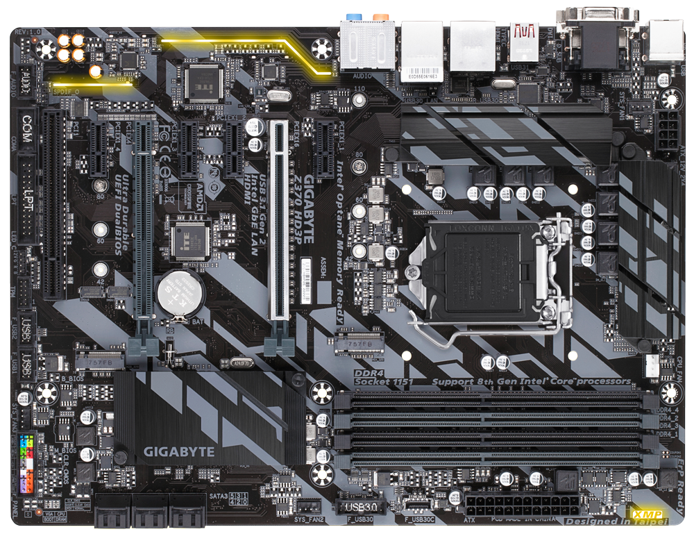 GIGABYTE Z370 HD3 Motherboard｜GIGABYTE