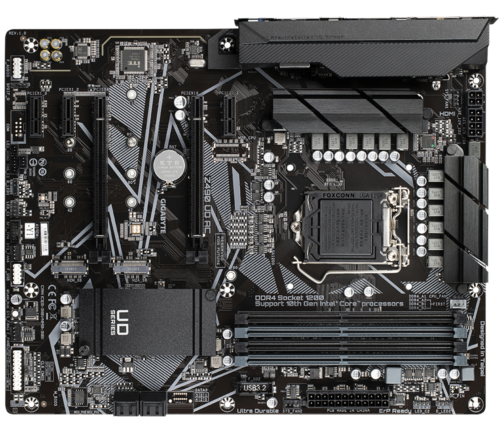 Gigabyte Z490 UD Intel LGA 1200 DDR4 ATX