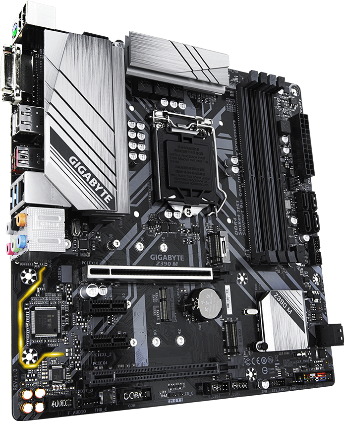 Z390 M (Rev. 1.0) Motherboard - GIGABYTE Global