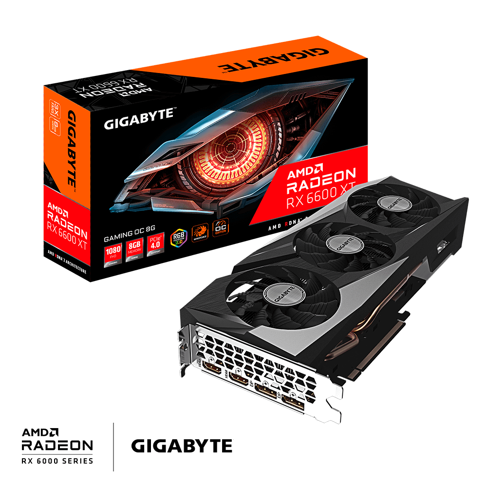 Radeon™ RX 6600 XT GAMING OC 8G｜GIGABYTE