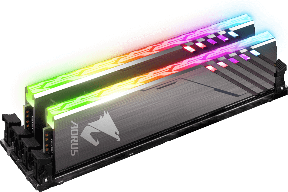 ★良品★ ギガバイト AORUS RGB MEMORY DDR4 3200MHz AORUS RGB Memory 16GB (2x8GB) 3200MHz (With Demo Kit) - GIGABYTE