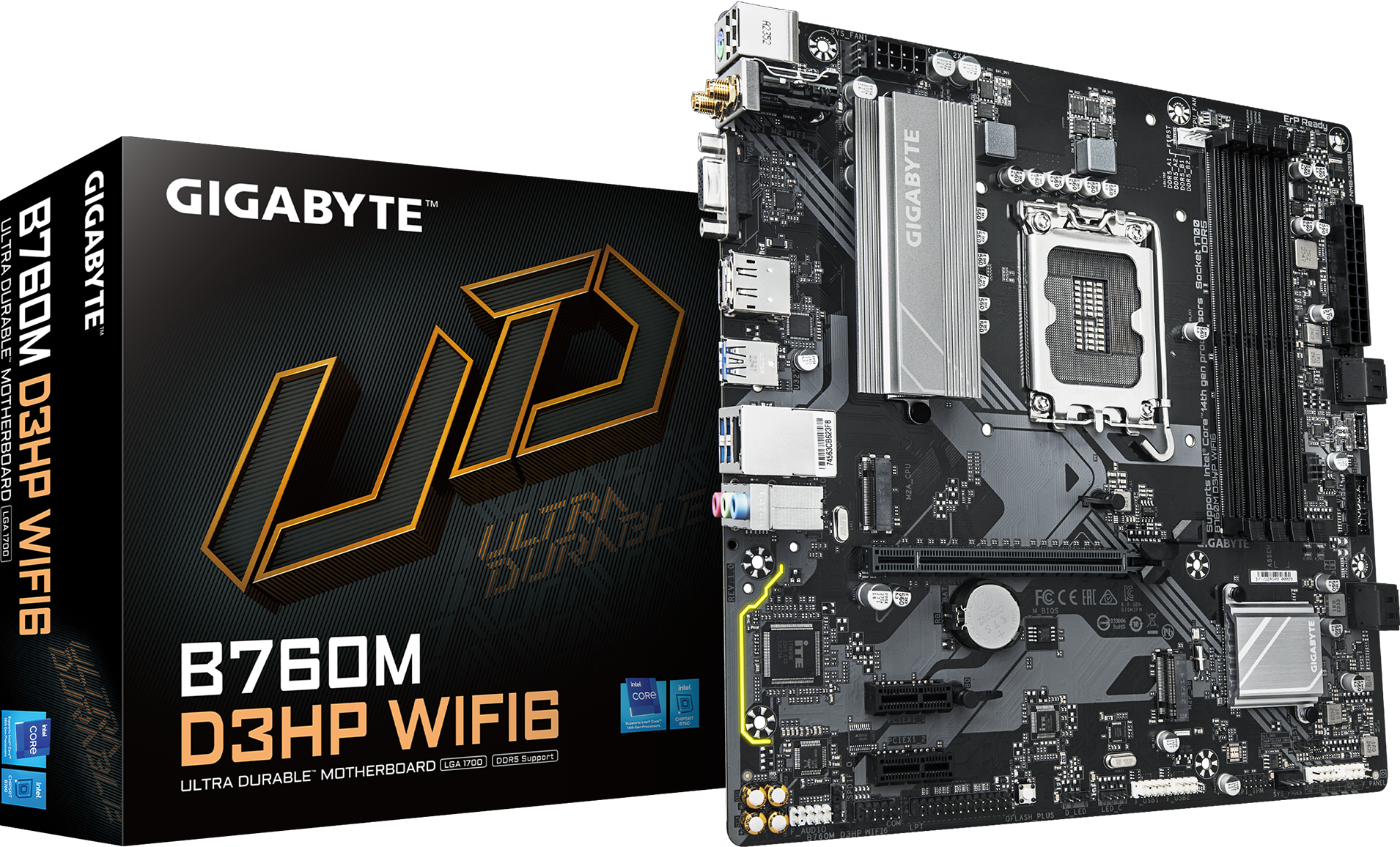 GIGABYTE B760M D3HP WIFI6【保証あり】 B760M D3HP WIFI6 - GIGABYTE Global