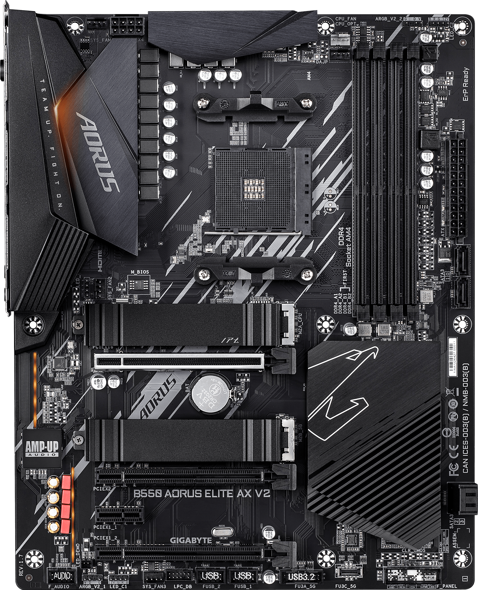 B550 AORUS ELITE AX V2 (Rev. 1.7) Motherboard - GIGABYTE Mongolia