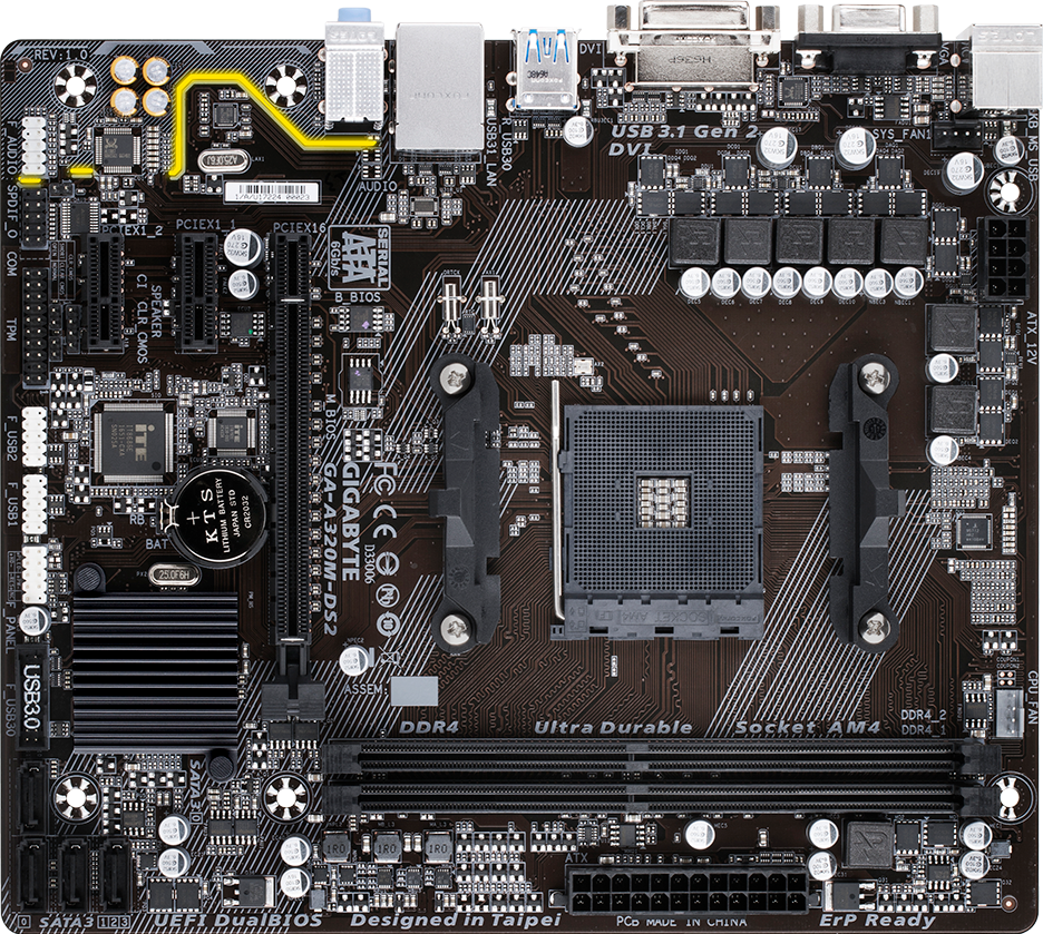 Tarjetas Madre - GA-A320M-DS2