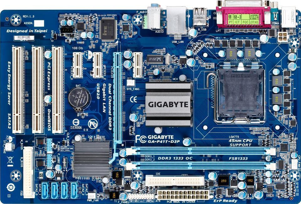 Moederbord - GA-P41T-D3P