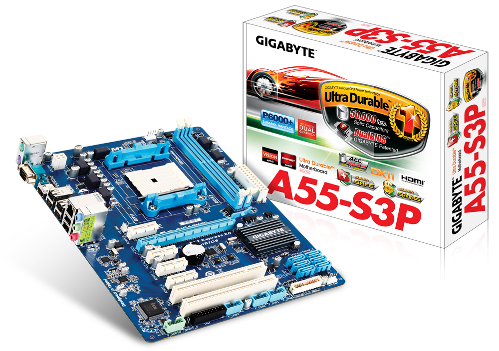 GA-A55-S3P (rev. 1.1) Overview | Motherboard - GIGABYTE Global