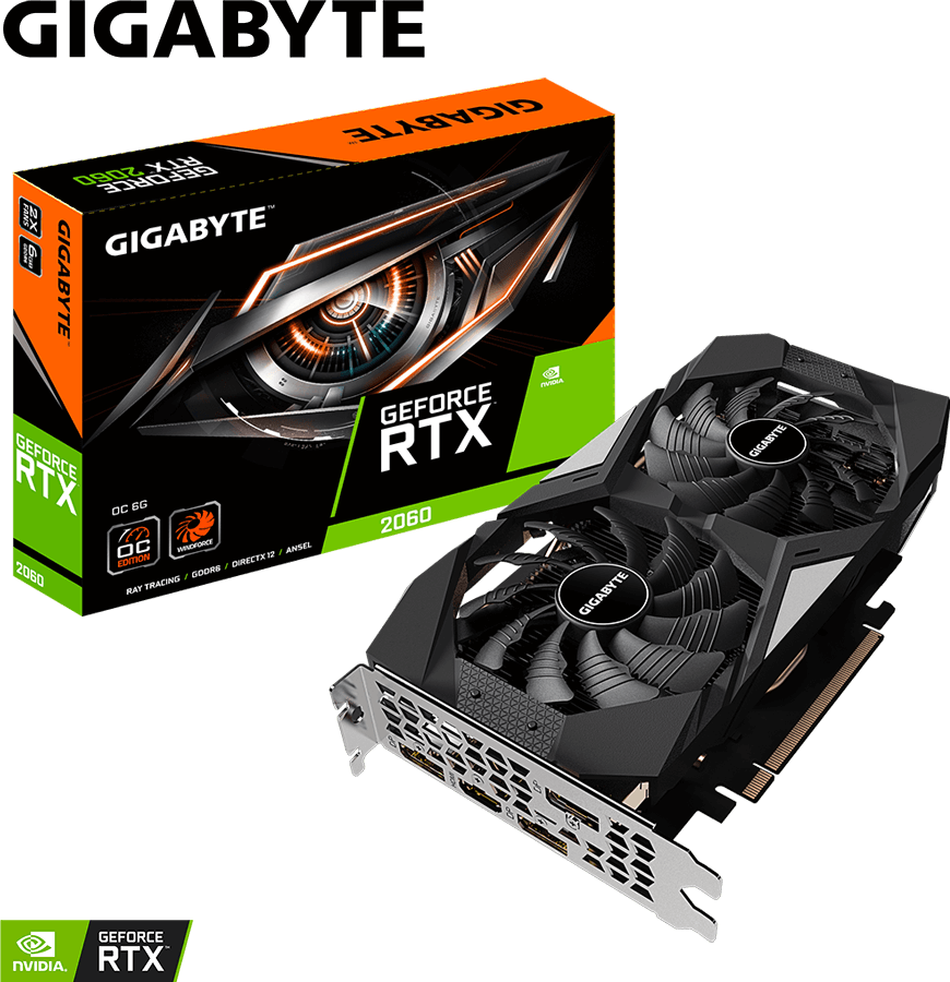 GeForce RTX™ 2060 OC 6G (Rev. 1.0) - GIGABYTE Japan
