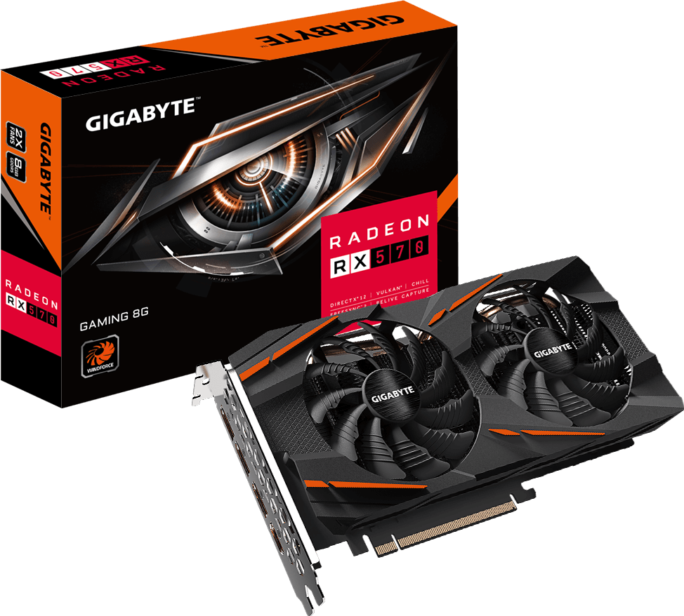 Graphics Card - Radeon™ RX 570 GAMING 8G
