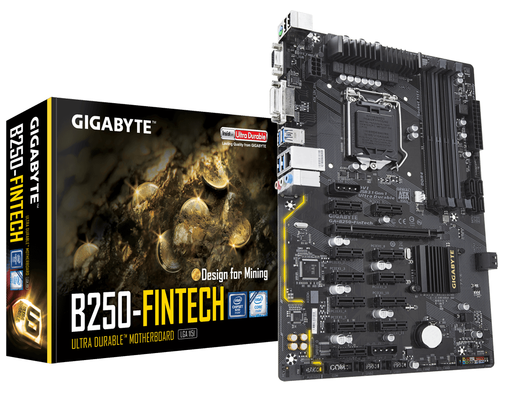 GA-B250-FinTech (rev. 1.0) Key Features | Motherboard - GIGABYTE 