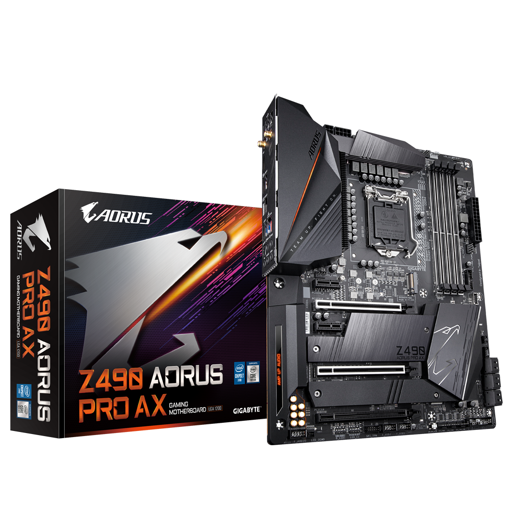 Z490 AORUS PRO AX (rev. 1.x) 主な特徴 | マザーボード - GIGABYTE Japan