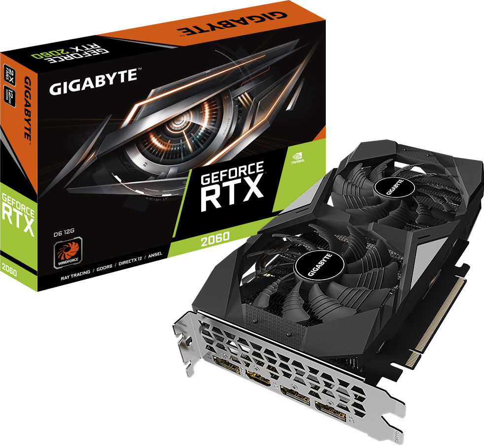 グラフィックスカード - GeForce RTX™ 2060 D6 12G
