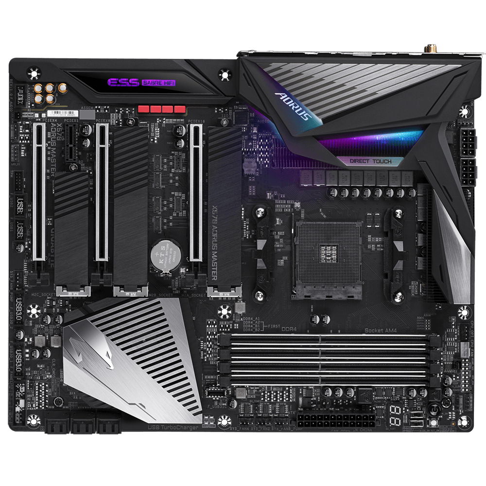 X570 AORUS MASTER (rev. 1.0) 主な特徴 | マザーボード