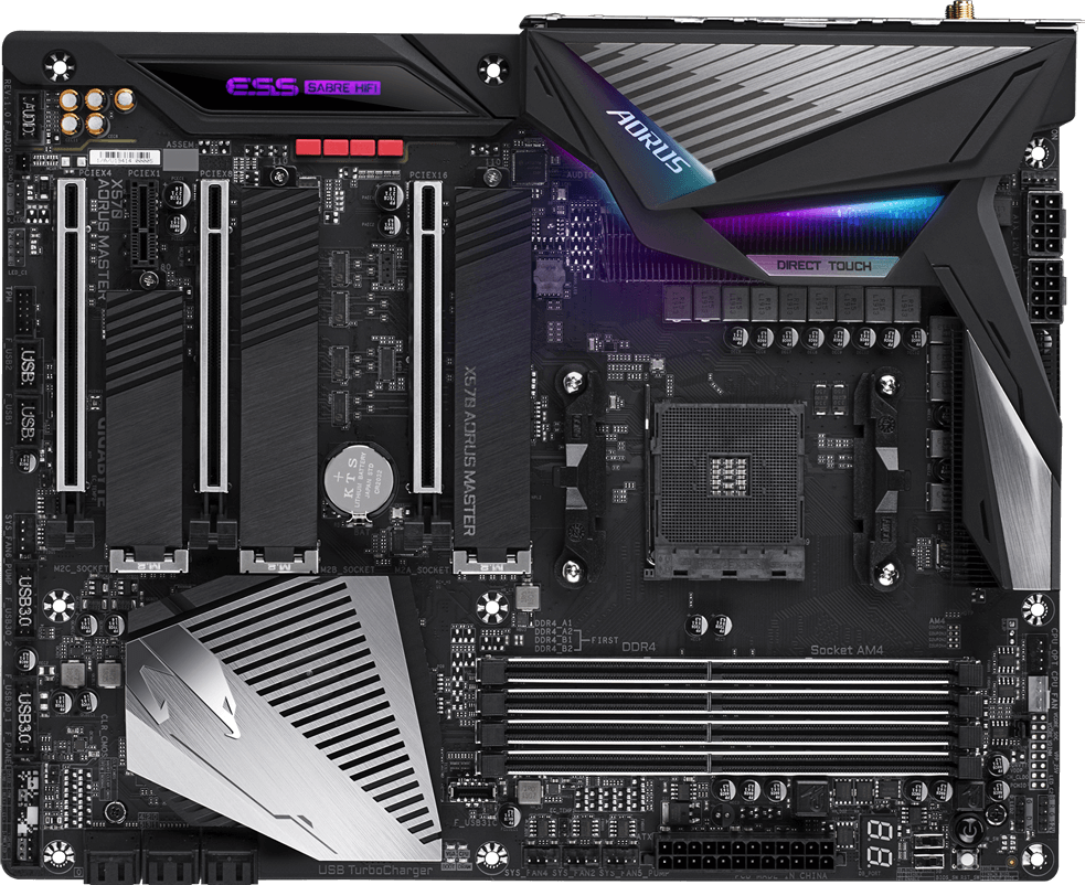 X570 AORUS MASTER (Rev. 1.0) - GIGABYTE Global