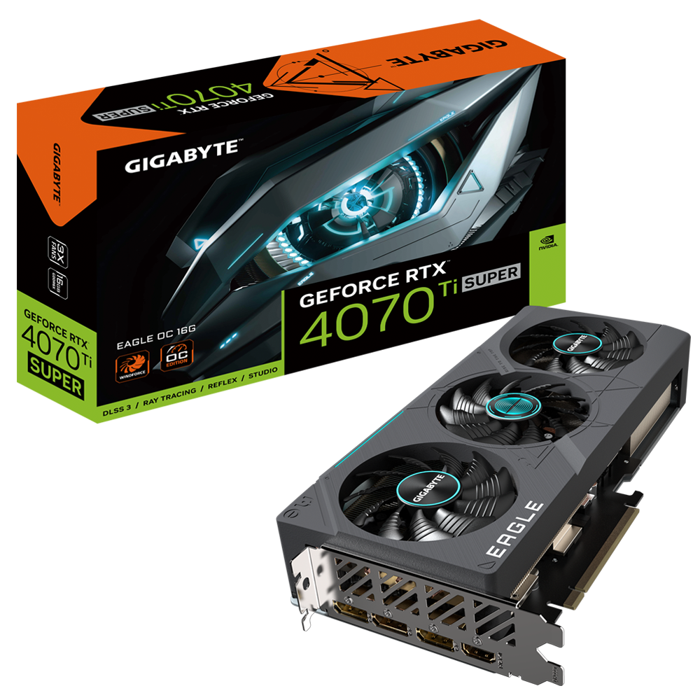 GeForce RTX™ 4070 Ti SUPER EAGLE OC 16G Key Features | Graphics 